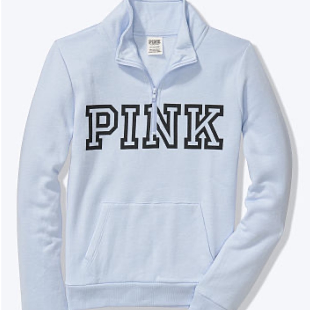 Blue VS PINK half zip